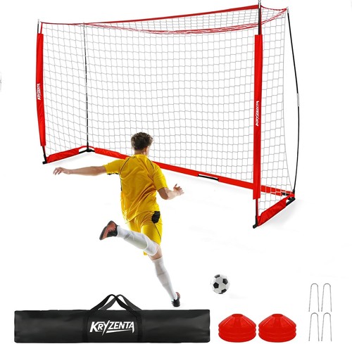 Portable soccer goal post net - soccer,
