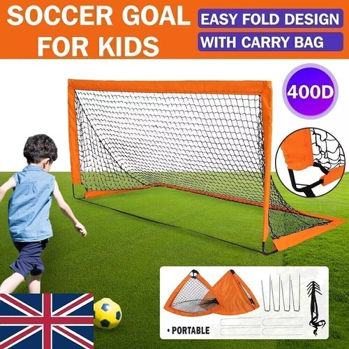 Soccer goal net set portable - set,