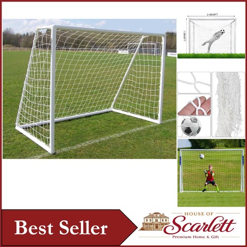 Portable 8ft 6ft soccer goal - portable,