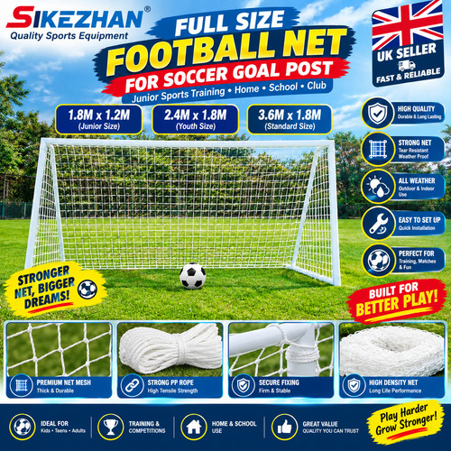 Football goal net - goal,