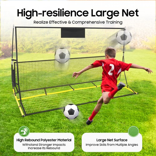 Foldable football training net - training,